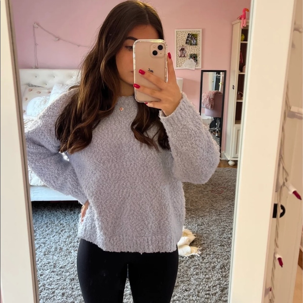 Fuzzy sweater